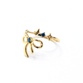 Starry Ribbon Ring