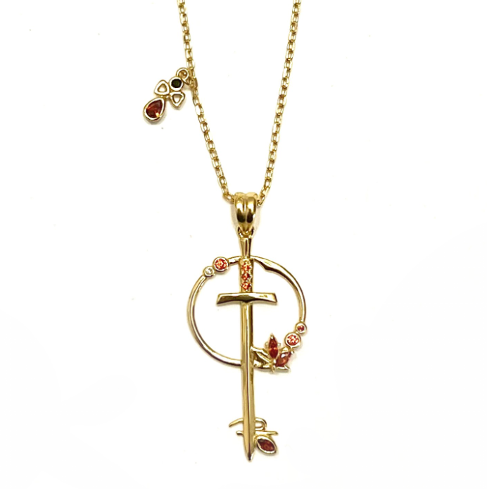 Kazuha Key Pendant Necklace