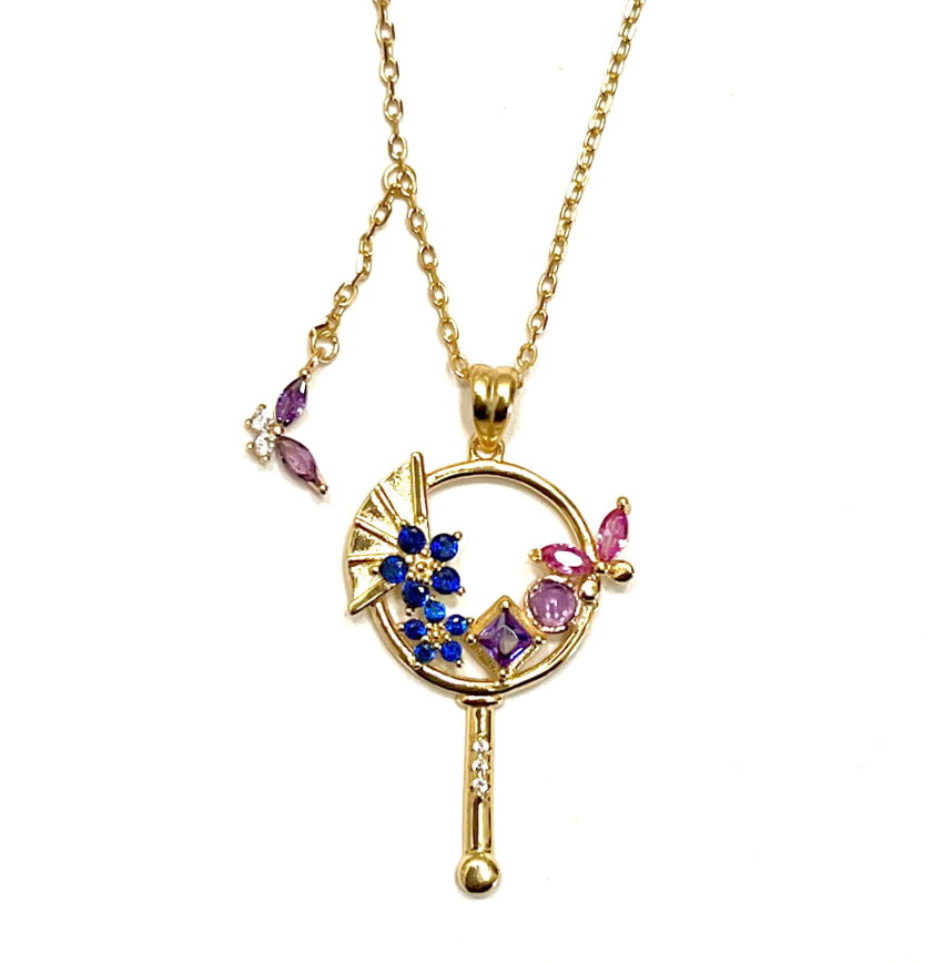 Raiden Shogun Key Pendant Necklace