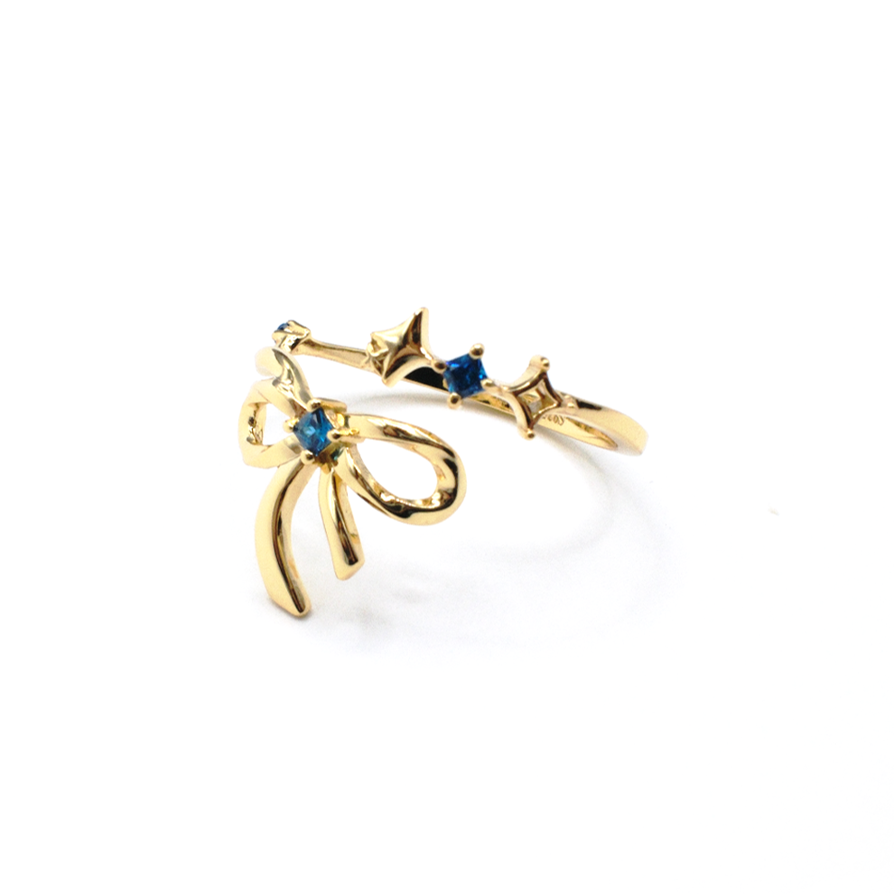 Starry Ribbon Ring