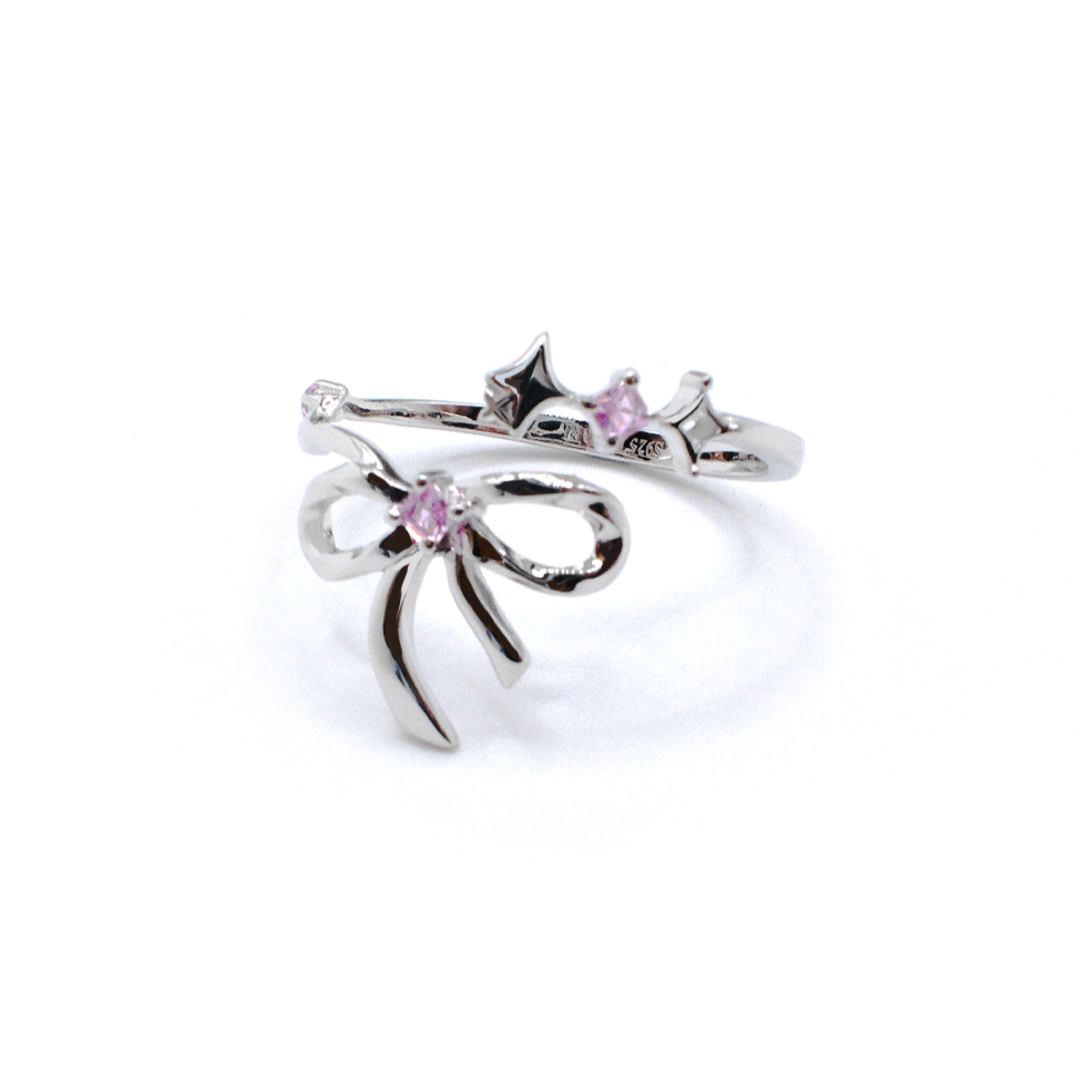 Starry Ribbon Ring