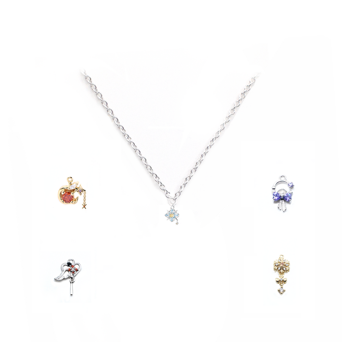 Deep in Space Charm Necklace