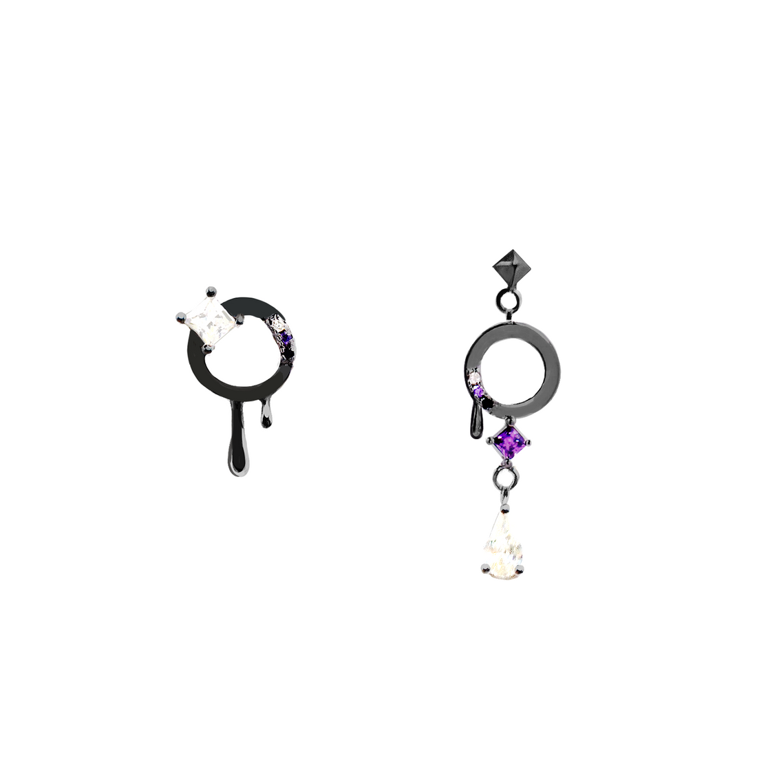 Corbeau Earrings
